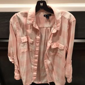 Soft and cozy pink Gap flannel